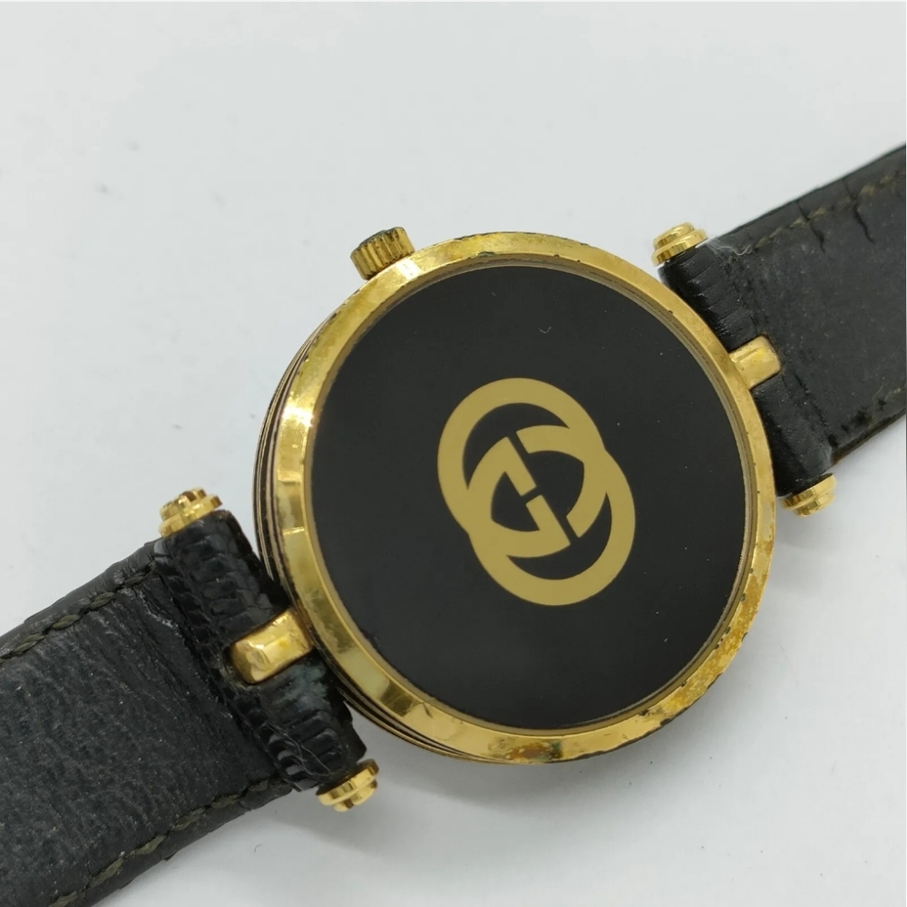 Gucci Watch Shelly line 30mm Unisex Black - Picture 7 of 9